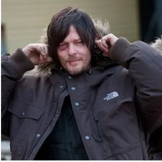 🙉 emoji Norman Reedus @Nekostickerss Telegram sticker 21 of 115