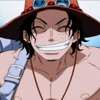 🔥 emoji Portgas D Ace @BR_Gif Telegram sticker 19 of 60
