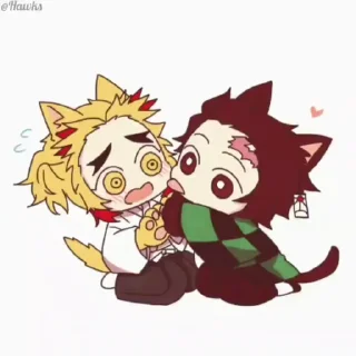 ❤️ emoji 🎴KNY Vid Pack (@TodorokiShouto) Telegram sticker 24 of 50