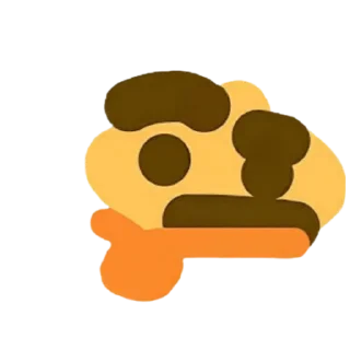 🤔 emoji @S1LV3R6 | goofy ahh pack Telegram sticker 5 of 18