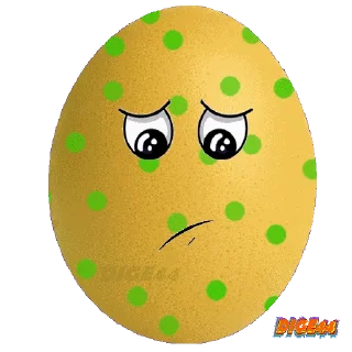 🤒 emoji @STIKERFORALL EGGS Telegram sticker 24 of 55