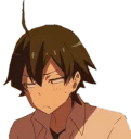 😊 emoji Hachiman Hikigaya Telegram sticker 14 of 14