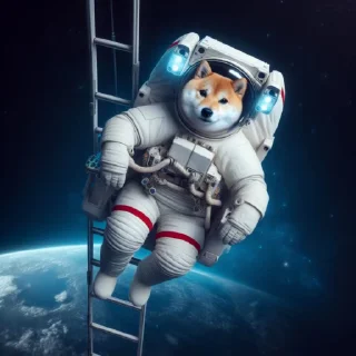 🌟 emoji Shiba climb Telegram sticker 8 of 26