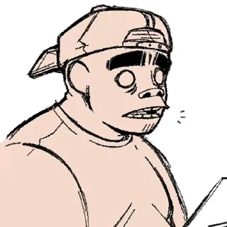 🌟 emoji Рассел 4 @GorillazSticker Telegram sticker 17 of 120