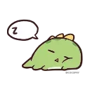 😴 emoji Dinusauro 3: The movie Telegram sticker 1 of 30
