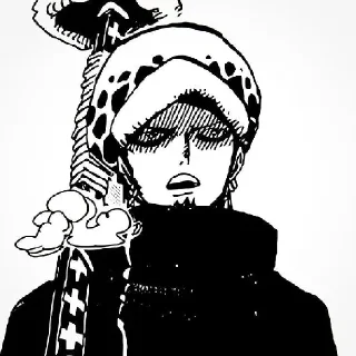 👍 emoji ☠️trafalgar law☠️ @zhekamag09 Telegram sticker 21 of 66
