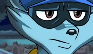 😢 emoji Sly Cooper Telegram sticker 19 of 120