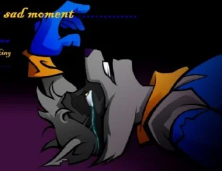 😭 emoji Sly Cooper Telegram sticker 16 of 120