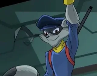 🥸 emoji Sly Cooper Telegram sticker 12 of 120
