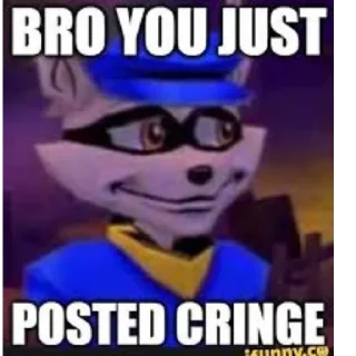 🤨 emoji Sly Cooper Telegram sticker 5 of 120