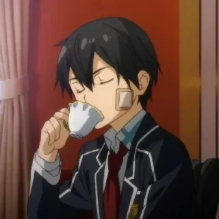 ⚔ emoji Kirito Telegram sticker 8 of 20
