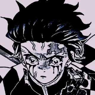 💜 emoji Kanao & Tanjiro Telegram sticker 12 of 40