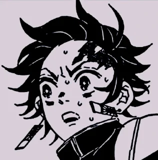 💜 emoji Kanao & Tanjiro Telegram sticker 6 of 40