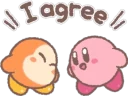 👌 emoji Kirby Telegram sticker 8 of 16