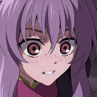 🌟 ✠ Shinoa Hiiragi ※ @KesitoMania, Telegram sticker 6 of 80