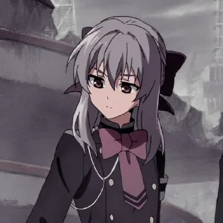 🌟 ✠ Shinoa Hiiragi ※ @KesitoMania, Telegram sticker 21 of 80