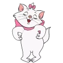 💃 emoji Кошечка Мари @Stickersnew Telegram sticker 15 of 42