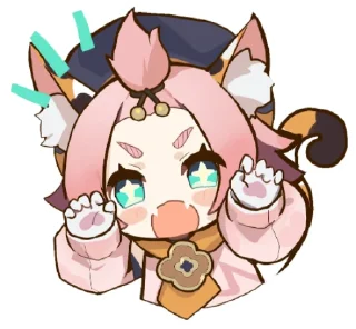 😾 emoji Genshin Impact Stickers Telegram sticker 19 of 103