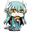 Sticker from FGO Chibi by mikumiku