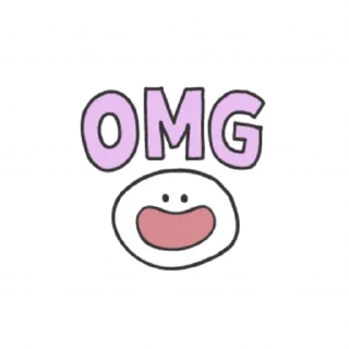 😱 emoji Smile Person Doodles Emoji @SpoiledRabbits Telegram sticker 13 of 41