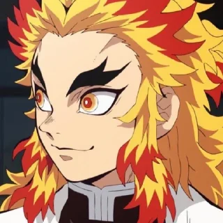 😏 emoji Rengoku @H4shira Telegram sticker 21 of 60
