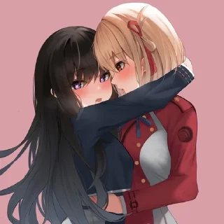 💛 emoji 💛💜| Chisato & Takina @KurumiFan ⛩️ Telegram sticker 8 of 120