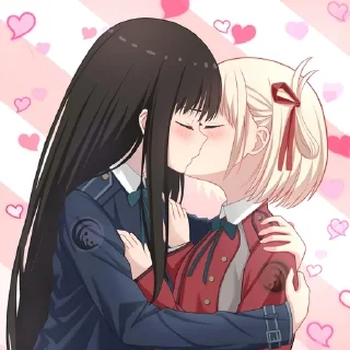💛 emoji 💛💜| Chisato & Takina @KurumiFan ⛩️ Telegram sticker 9 of 120