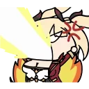 😤 emoji Azur Lane Animated | @KyouinArchive Telegram sticker 15 of 40