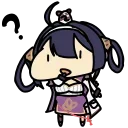 🤔 emoji Azur Lane Animated | @KyouinArchive Telegram sticker 14 of 40