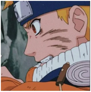 😠 emoji Naruto Uzumaki Telegram sticker 12 of 18