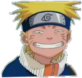 😏 emoji Naruto Uzumaki Telegram sticker 18 of 18