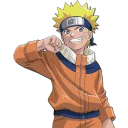 😬 emoji Uzumaki Naruto Telegram sticker 8 of 120