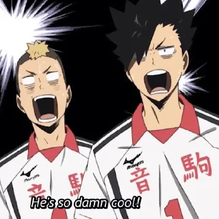 🤯 emoji Haikyuu!! Telegram sticker 15 of 62