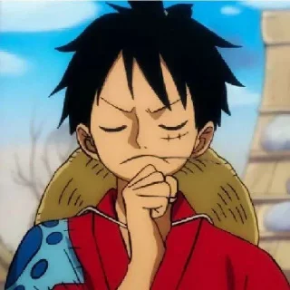 ☠ emoji " OnePiece HEHE " ( @Katsu_exe ) Telegram sticker 5 of 100