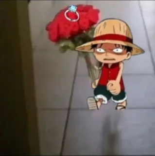 ☠ emoji " OnePiece HEHE " ( @Katsu_exe ) Telegram sticker 19 of 100
