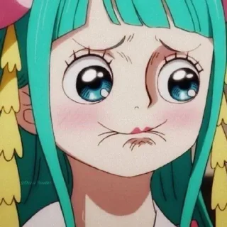 ☠ emoji " OnePiece HEHE " ( @Katsu_exe ) Telegram sticker 8 of 100