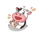Sticker from Momo Cow🐮-@MochaStickers