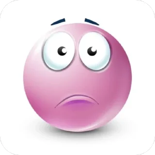 🙁 emoji Смайлики Telegram sticker 22 of 36