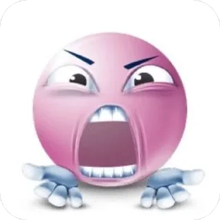 🤬 emoji Смайлики Telegram sticker 17 of 36