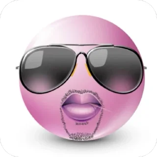😎 emoji Смайлики Telegram sticker 9 of 36
