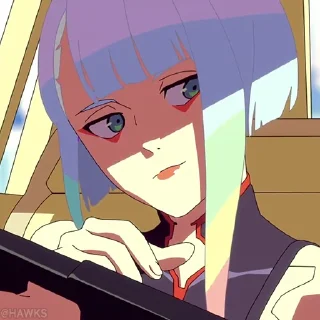 🌒 emoji 🌒 Lucy (@TodorokiShouto) Telegram sticker 20 of 80