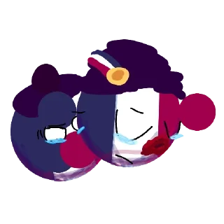 👍 emoji Country balls | @glithy_rodamrix Telegram sticker 11 of 44