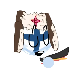 👍 emoji Country balls | @glithy_rodamrix Telegram sticker 22 of 44