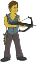 😎 emoji Walking dead Telegram sticker 8 of 13