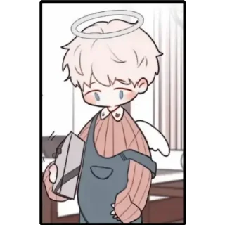 😶 emoji Cute Boys Telegram sticker 5 of 30