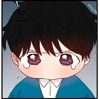 😶 emoji Cute Boys Telegram sticker 2 of 30
