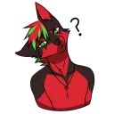 ❓ emoji gecko Telegram sticker 17 of 77