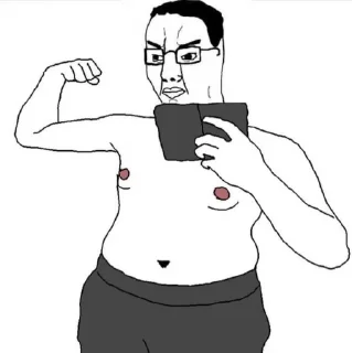 💩 emoji Incel pack Telegram sticker 16 of 64