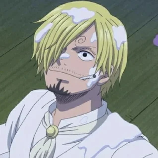 🎷 emoji ◈『 sanji 』◈ @ka_anime_sticker Telegram sticker 12 of 100