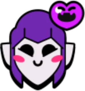 ❤️ emoji Brawl Stars pins (Mythic) Telegram sticker 5 of 43